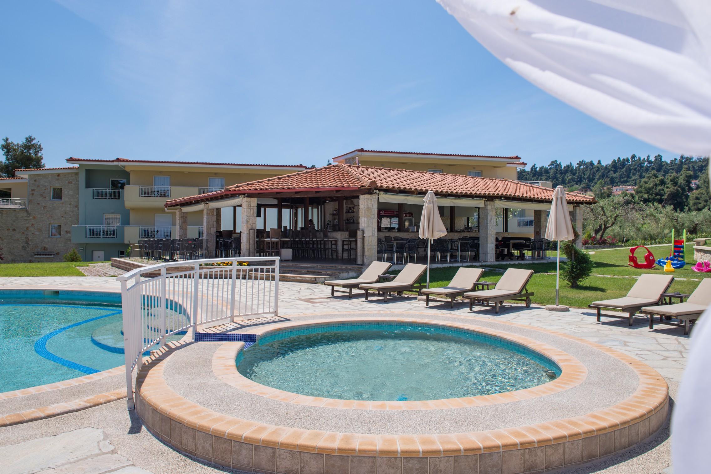 Alkion Hotel Kriopigi Bagian luar foto