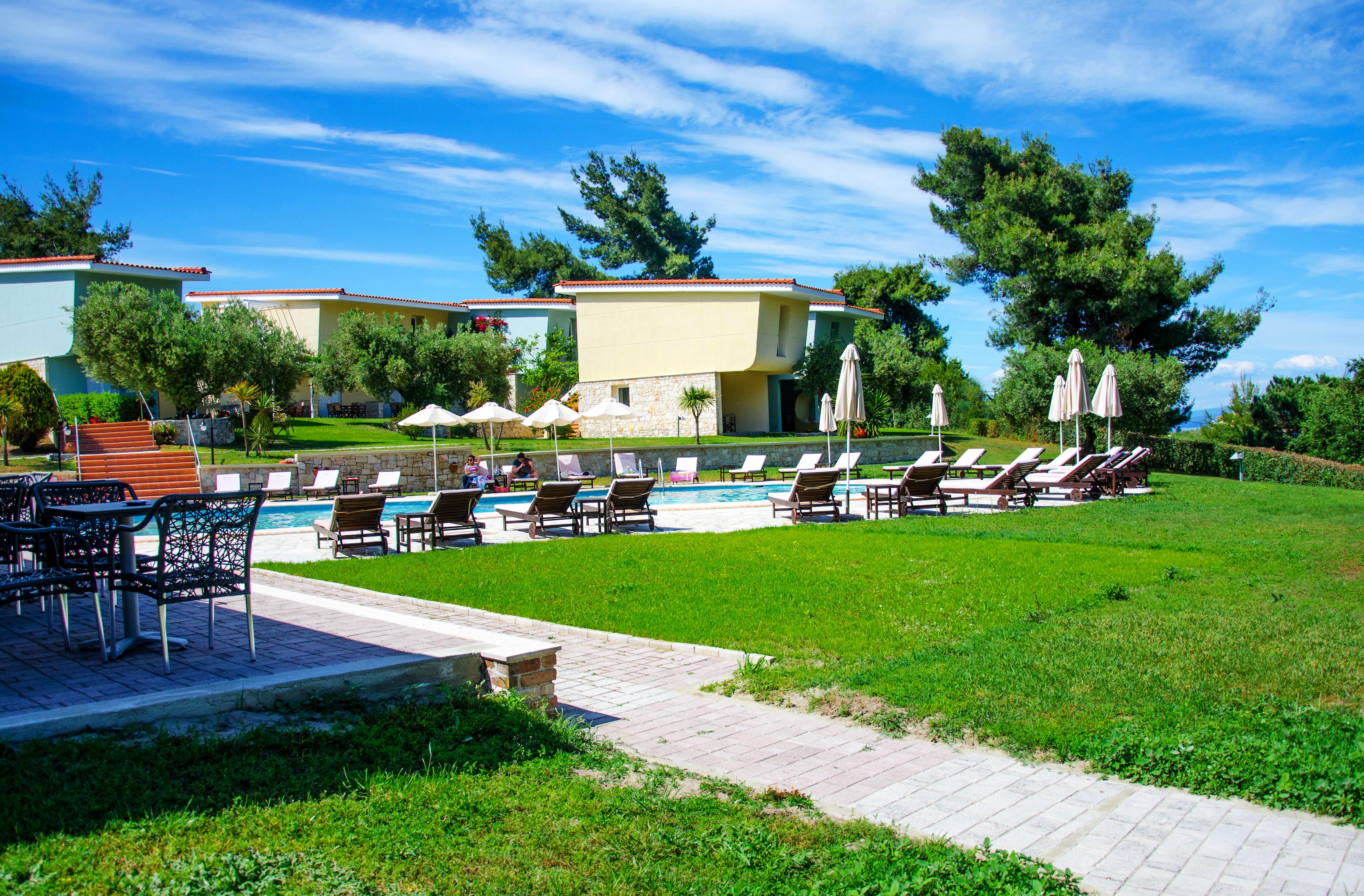 Alkion Hotel Kriopigi Bagian luar foto