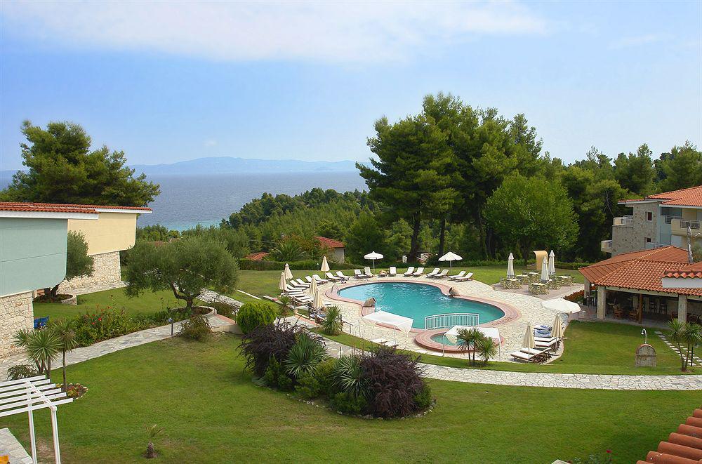 Alkion Hotel Kriopigi Bagian luar foto